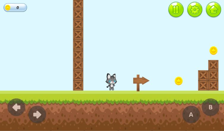 Baby Cat Adventure, Games