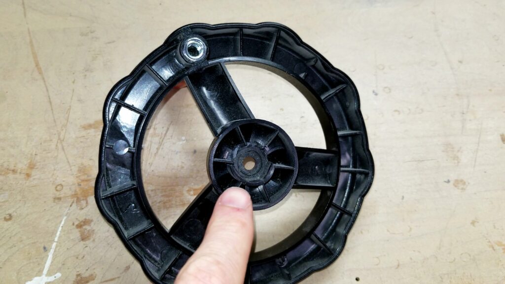 Details about   Sears Craftsman Table Saw Aluminum Crank Handle Adjustment handle handwheel 3/8 