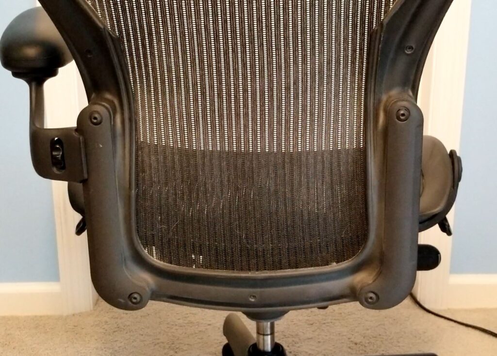 SBW#48 Herman Miller Aeron Armrest Repair | Sean Moenkhoff