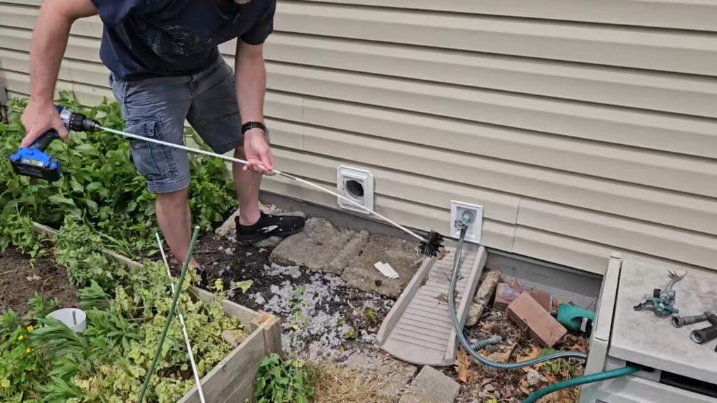 dryer vent cleaning process