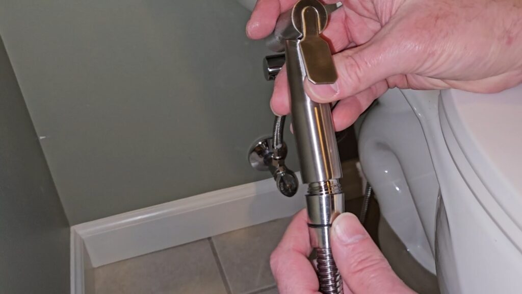handheld bidet sprayer hose attachment