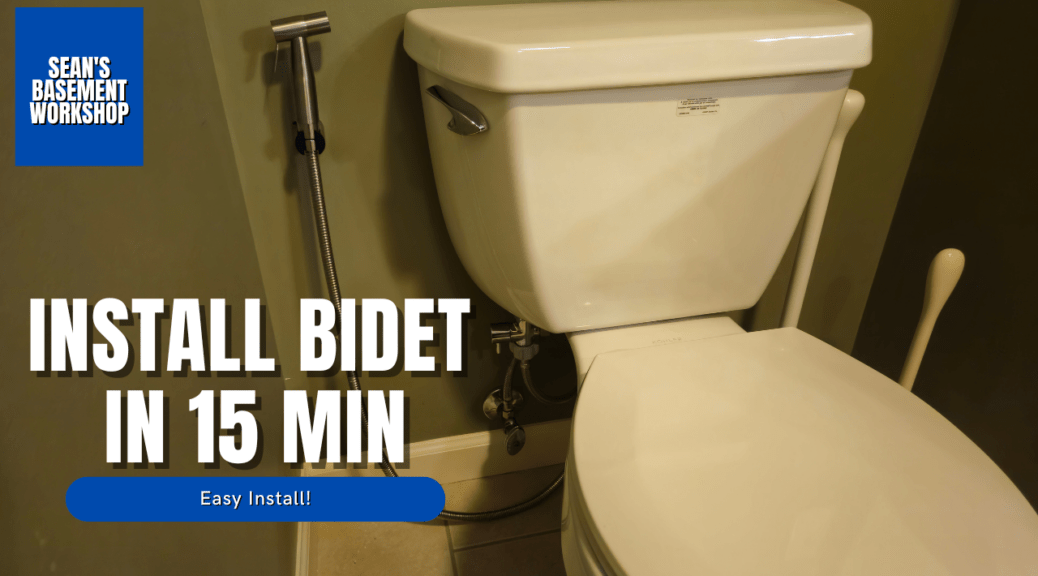 install handheld bidet sprayer feature image