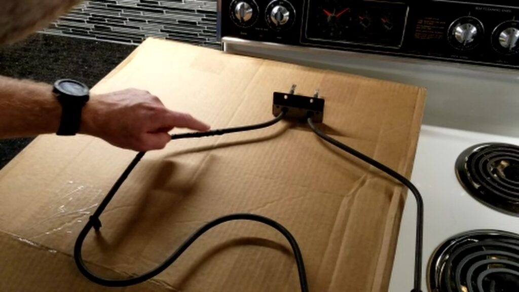 pointing to oven bake element failure