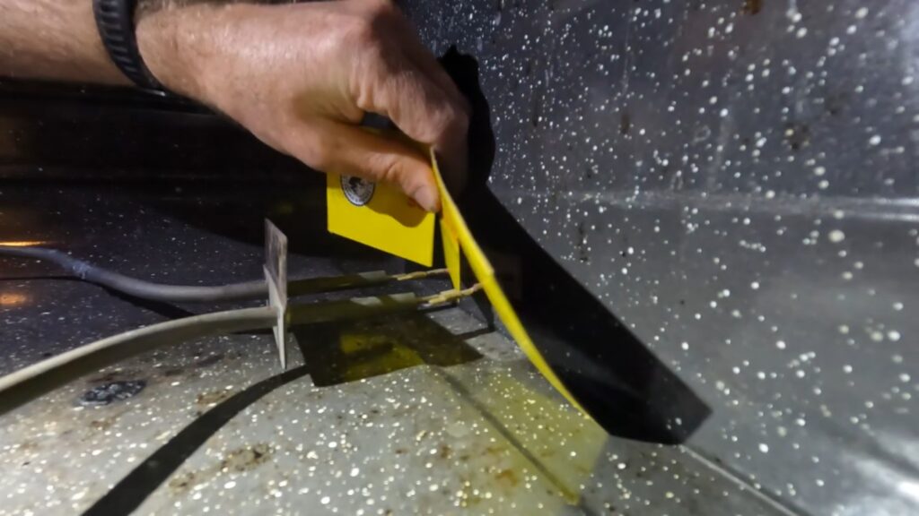 prevent wire loss on old oven bake element